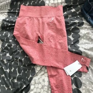 NWT Gymshark Vital Seamless Leggings Rose  S